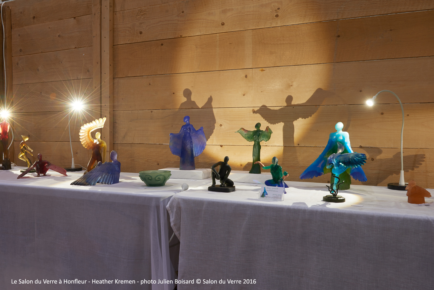 heather kremen, verre soufflé & sculptures