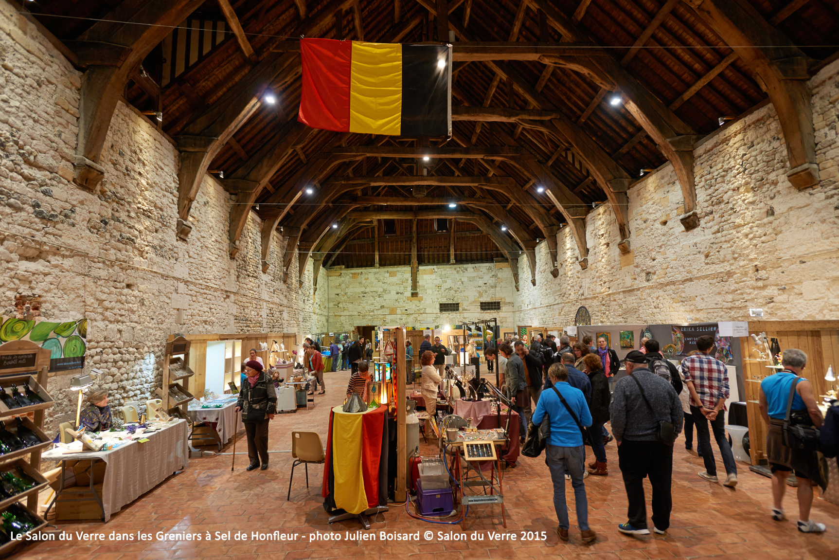 salon du verre, greniers à sel, honfleur