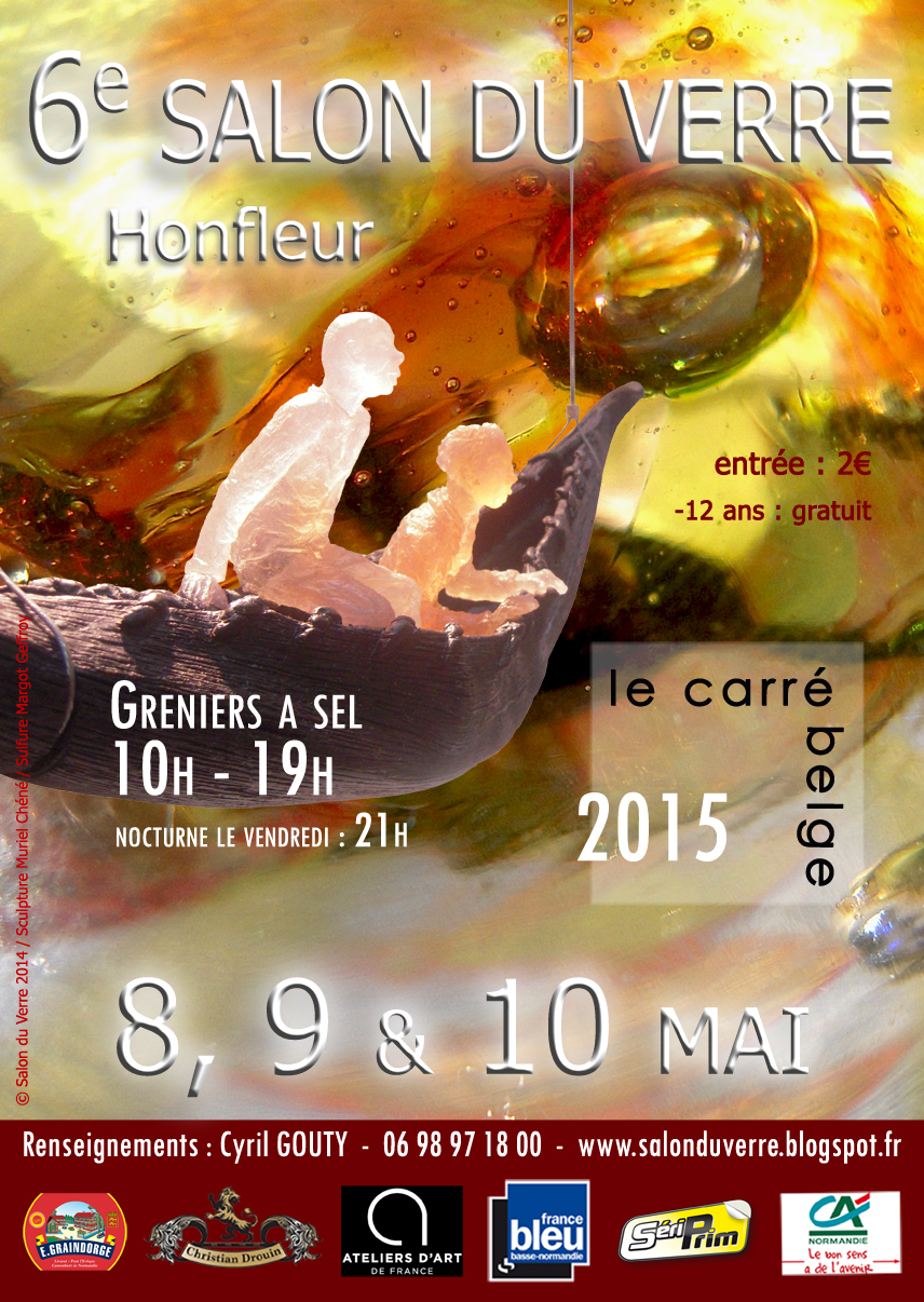 affiche salon du verre 2015