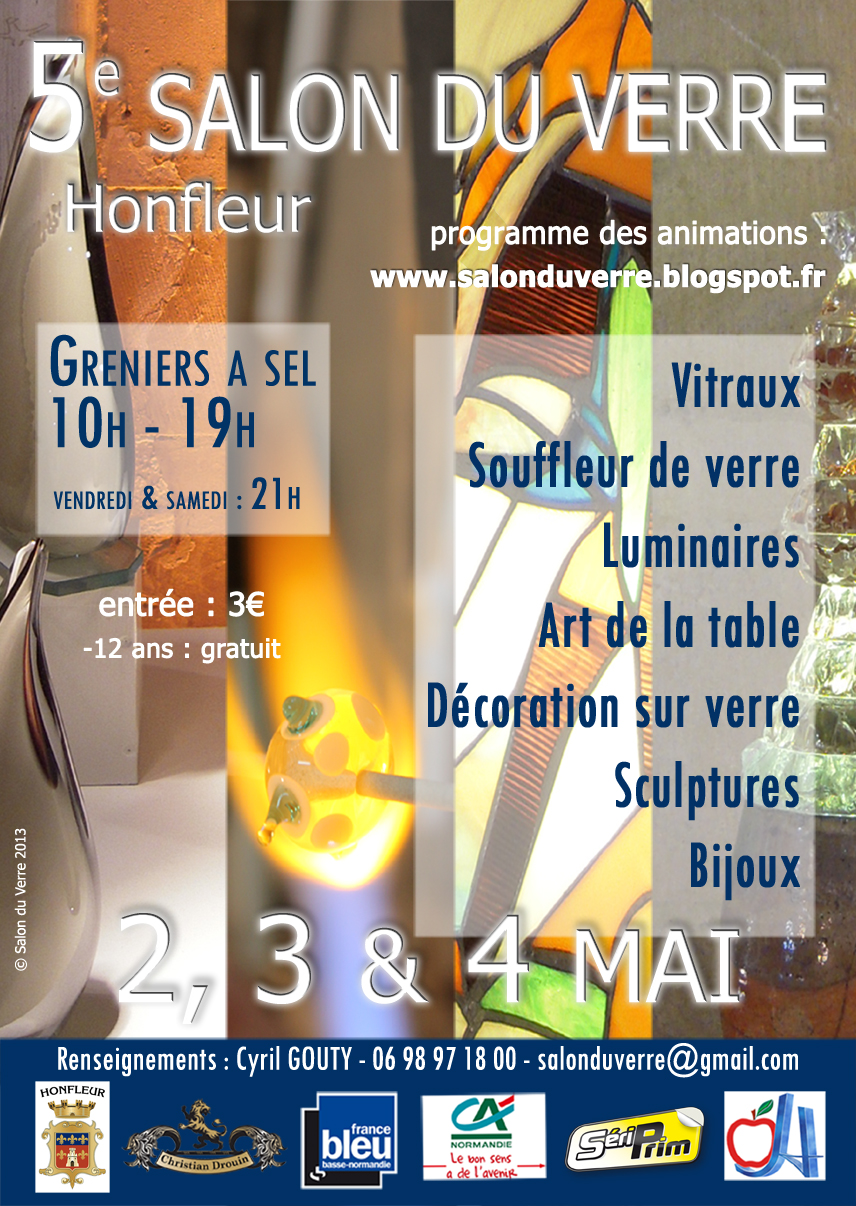 affiche salon du verre 2014